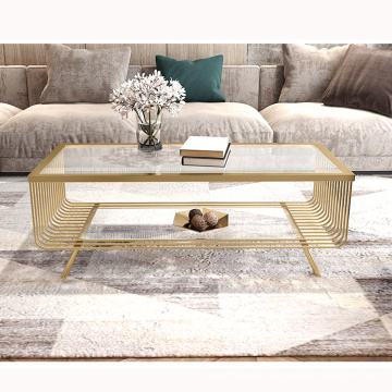 rectangular living room luxury simple modern tea table